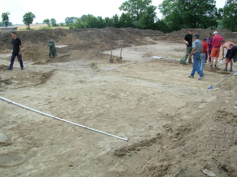 Zdjęcia z badań archeologicznych