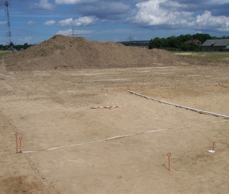 Zdjęcia z badań archeologicznych