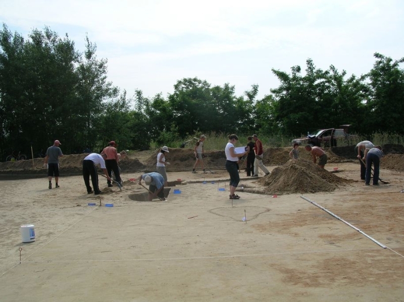 Zdjęcia z badań archeologicznych